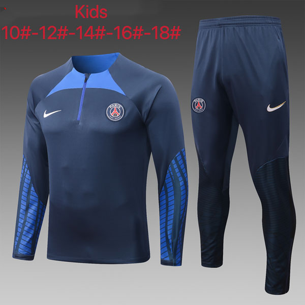 Kinder Sweatshirts Paris Saint Germain 2022-2023 Blau